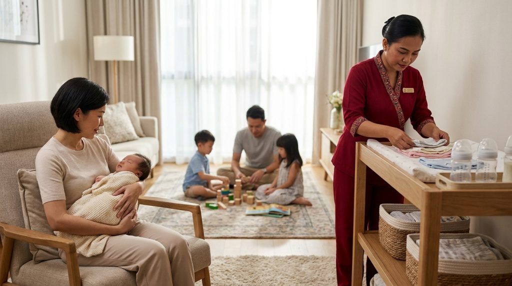 Domestic Helper for Newborn Care